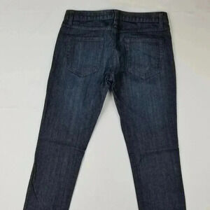 Prana Size 4 Embroidered Logo Women's Blue Jeans